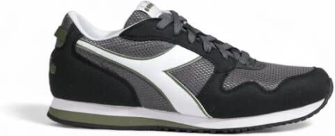 Diadora Herfst Winter Heren Sneakers 100% Textiel Gray Heren