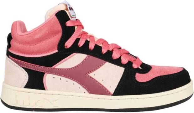 Diadora Hoge Top Suède Sneakers Multicolor Dames