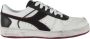 Diadora Magic Basket Low Icona Lage sneakers Leren Sneaker Wit - Thumbnail 88