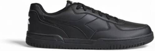 Diadora Lage Raptor Herenschoenen Eco-Leer Black Heren