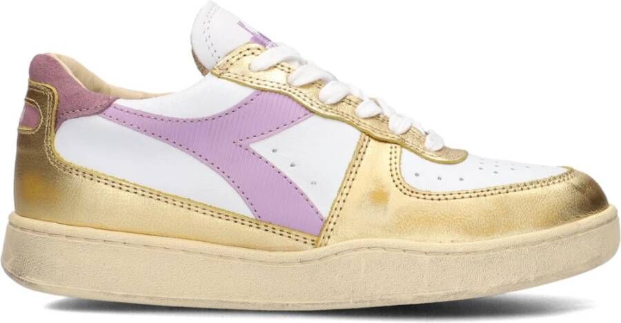 Diadora Lage sneakers met vuile afwerking Multicolor Dames