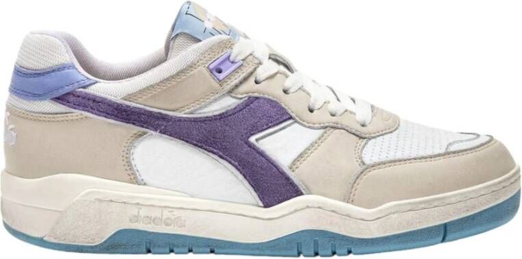 Diadora Lage Unisex Sneakers van Synthetisch Leer Multicolor Dames