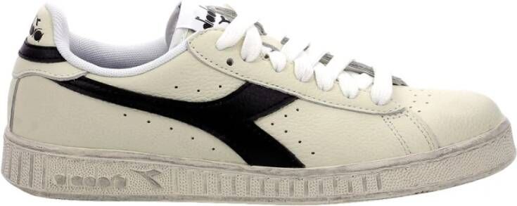 Diadora Lage Waxe Game L Sneakers White Heren