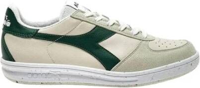 Diadora Leren sneakers met 3 cm hakhoogte Beige Heren