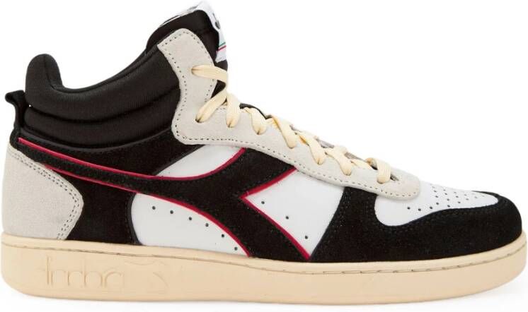 Diadora Leren Sneakers Multicolor Heren