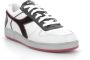 Diadora Magic Basket Low Icona Lage sneakers Leren Sneaker Wit - Thumbnail 78