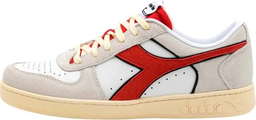 Diadora Magic Basket Low Suede Sneakers Multicolor Heren