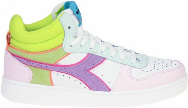 Diadora Magic Basket Sneakers Groen Dames