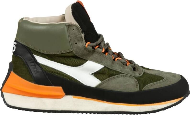 Diadora Heritage Equipe Mid Mad Italia Nubuck Groen