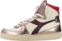 DIADORA Hoge Sneakers Dames Met Mid Basket Sneaker Maat: 39 Materiaal: Leer Kleur: Roodbruin - Thumbnail 2