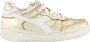 Diadora Metallic Dames Sneakers Yellow Dames - Thumbnail 1