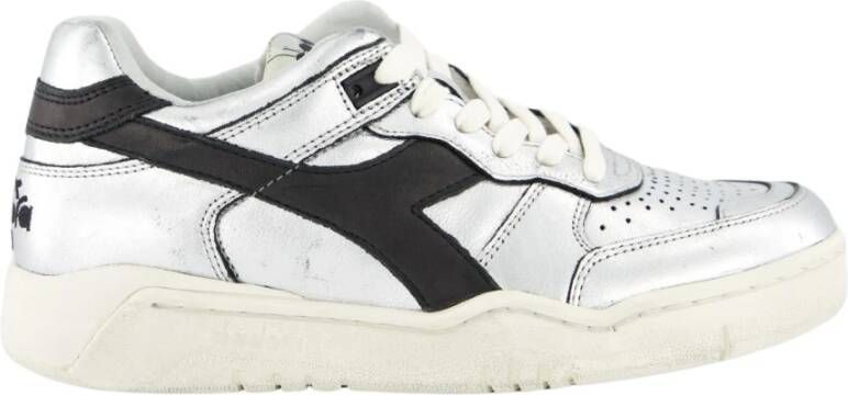 Diadora Metallic Damessneakers Gray Dames