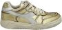 Diadora Metallic Sneaker Gouden Distressed Effect Yellow Heren - Thumbnail 1