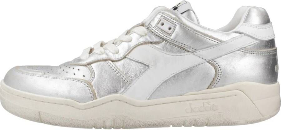 Diadora Metallic Sporty Sneakers Gray Dames