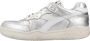 Diadora Metallic Sporty Sneakers Gray Dames - Thumbnail 2