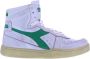 Diadora Heritage mi basket used sneakers wit 201.158569 c6834 white verdant leer 43 5(9+ ) - Thumbnail 2