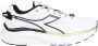 Diadora Nylon Low-Top Sneakers Ronde Neus White Heren - Thumbnail 1