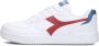 Diadora Raptor Low GS Sneakers Wit Rood White Heren - Thumbnail 2