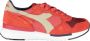 Diadora Stijlvolle Rode Stoffen Sneaker Red Dames - Thumbnail 1