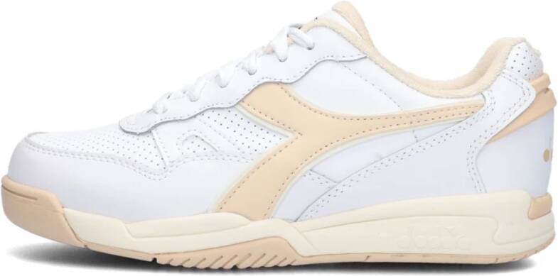 Diadora Retro Winner Lage Sneakers White Dames