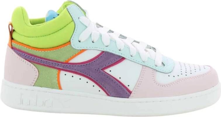 Diadora Roze Magic Bas Demi Sneakers Roze Dames