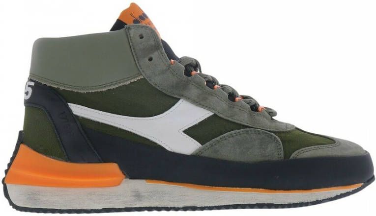 Diadora Heritage Equipe Mid Mad Italia Nubuck Groen