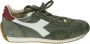 Diadora Stone Wash Canvas Sneakers Green Heren - Thumbnail 1