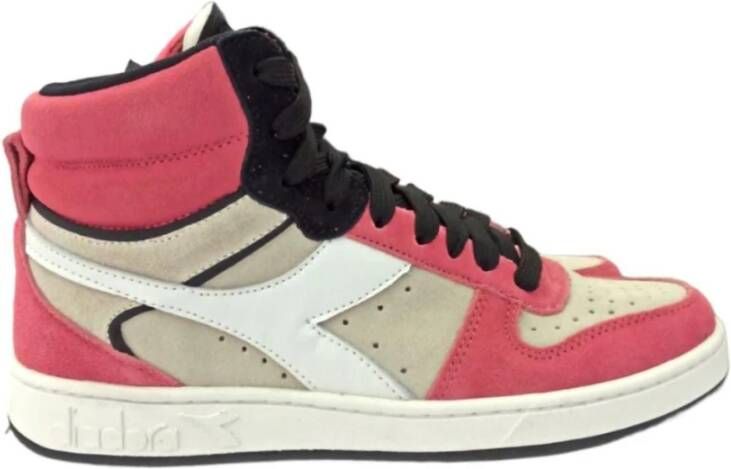 Diadora Suede Mid Top Basketball Sneakers Multicolor Dames