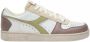 Diadora Magic Basket Low Icona Lage sneakers Leren Sneaker Wit - Thumbnail 118