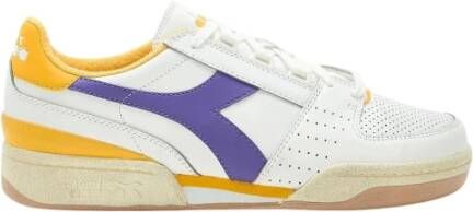 Diadora Davis Leather Lage Sneakers Multicolor Heren