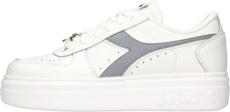 Diadora Sneakers Wit White Dames