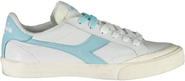 Diadora Sportieve Veterschoenen Wit Dames