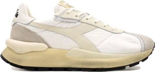 Diadora Stijlvolle Sneakers voor Mannen en Vrouwen White Heren