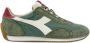 Diadora Stone Wash Canvas Sneakers Green Heren - Thumbnail 5