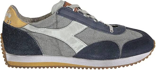 Diadora Vintage Hardloopschoenen Blauw Stone Wash Multicolor Heren