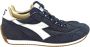 Diadora Stijlvolle Suede Sneakers Blue Heren - Thumbnail 1