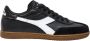 Diadora Trainer501.181246 Premium Leren Sneakers Black Heren - Thumbnail 1