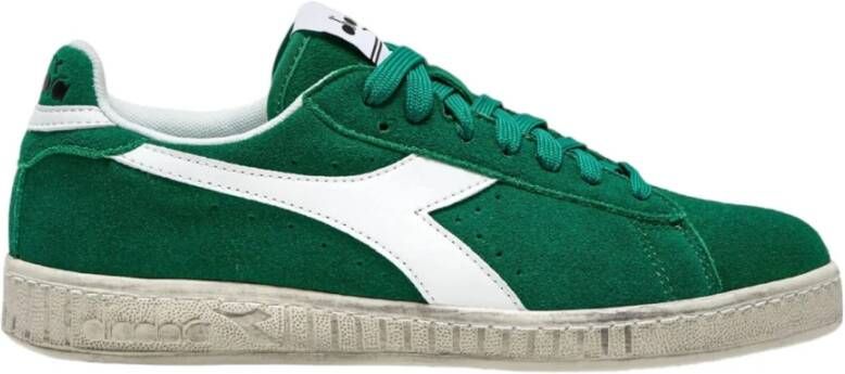 Diadora Unisex Sneakers van Synthetisch Leer Green Heren