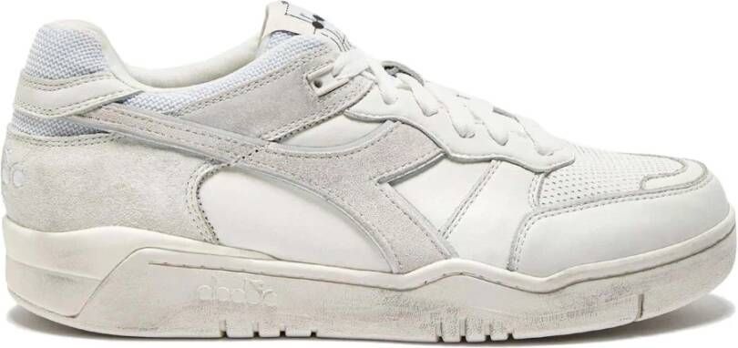 Diadora Witte B 560 Gebruikte Sneakers White Heren