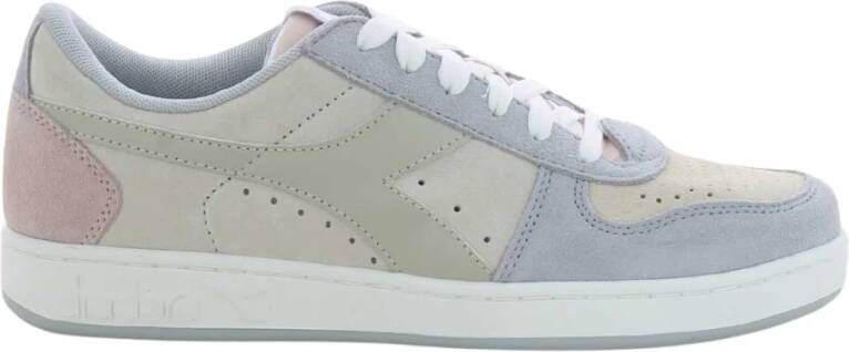 Diadora Witte Magic Basket Low W23 Damessneakers Beige Dames