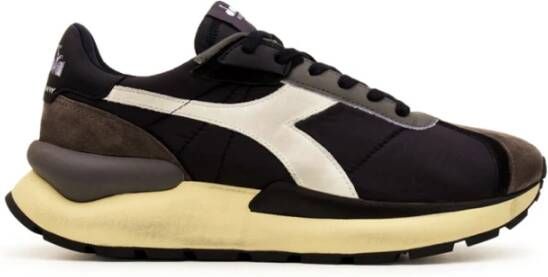 DIADORA Lage Sneakers Heren Combi Dz Runner Maat: 41 Materiaal: Textiel Kleur: Zwart