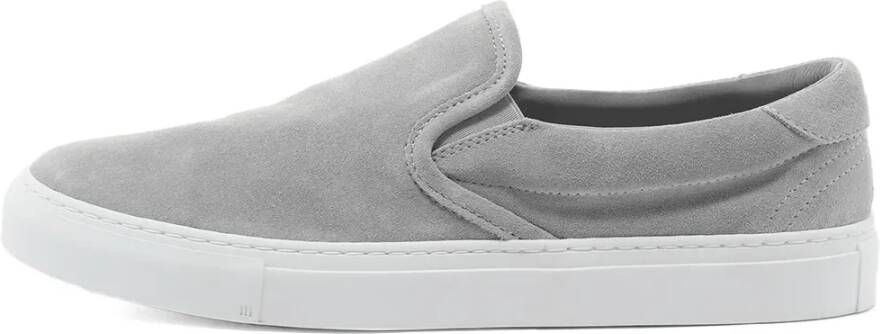 Diemme Garda Slip-On Grijze Suède Sneakers Grijs Heren