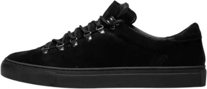 Diemme Marostica Low Black Suede Sneaker Black Heren