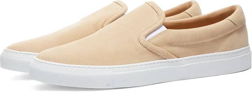 Diemme Slip-On Sand Suède Sneakers Beige Heren