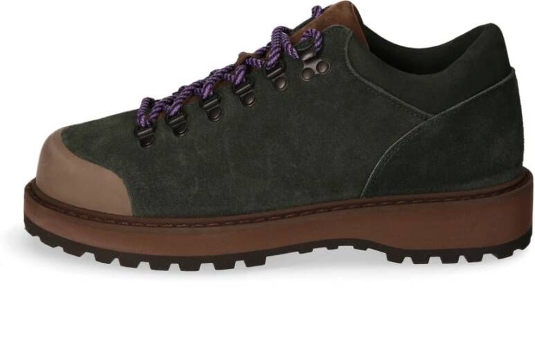 Diemme Suede Low-Top Boot Waterdicht Lichtgewicht Green Heren