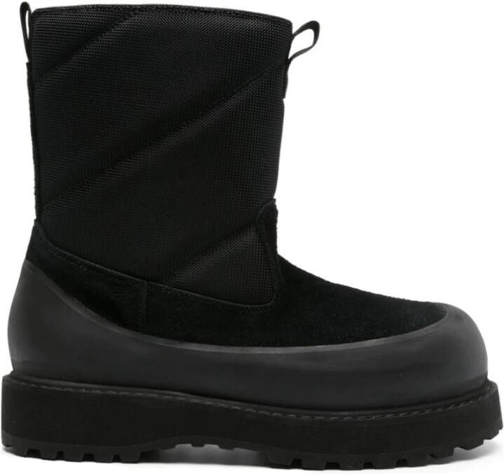 Diemme Zwarte Alpago-laarzen met Vibram-zool Black Heren