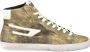 Diesel Beige Sneakers voor Heren Groen Heren - Thumbnail 1