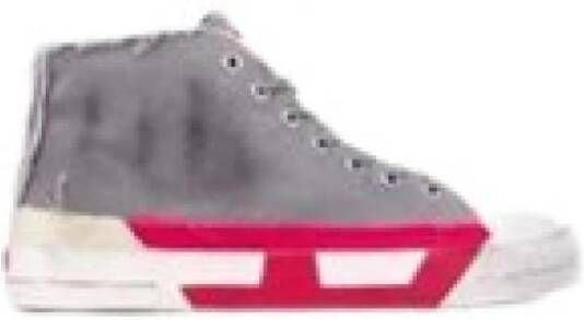 Diesel Casual Sneakers voor Mannen Gray Heren