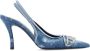 Diesel D-Venus SB pompen Blue Dames - Thumbnail 1