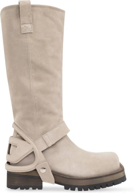 Diesel Laarzen D-Texan 2In1 Beige Dames